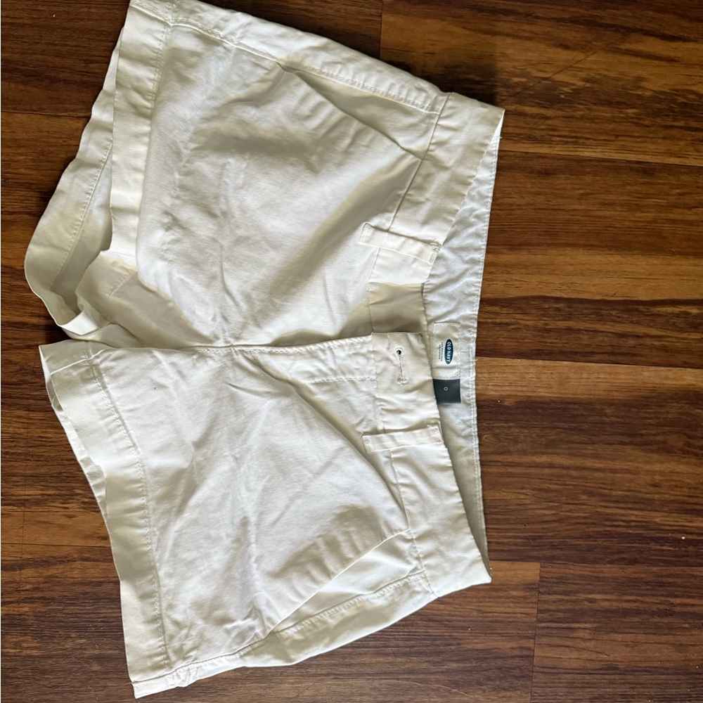 Old Navy Light Cream Shorts